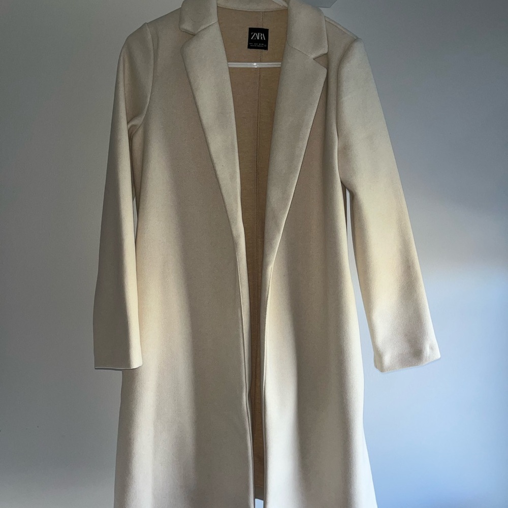 Zara Cream Women's Coat
